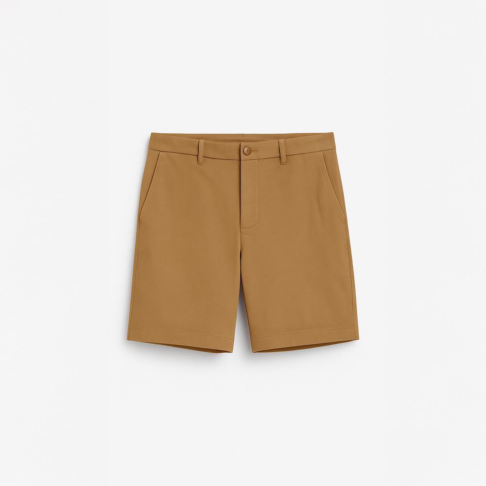 PIMA COTTON ELASTICATED SHORTS