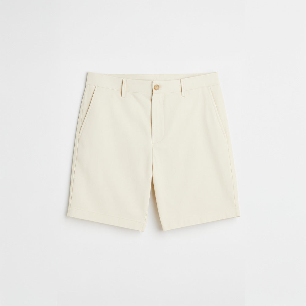 PIMA COTTON ELASTICATED SHORTS