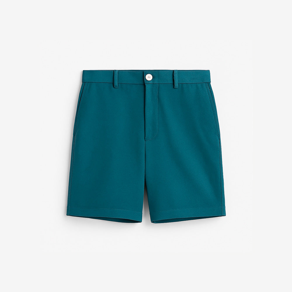 PIMA COTTON ELASTICATED SHORTS