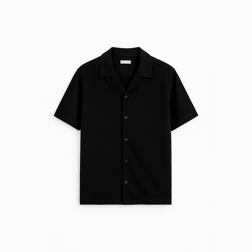 KNITTED LINEN-SILK SHIRT