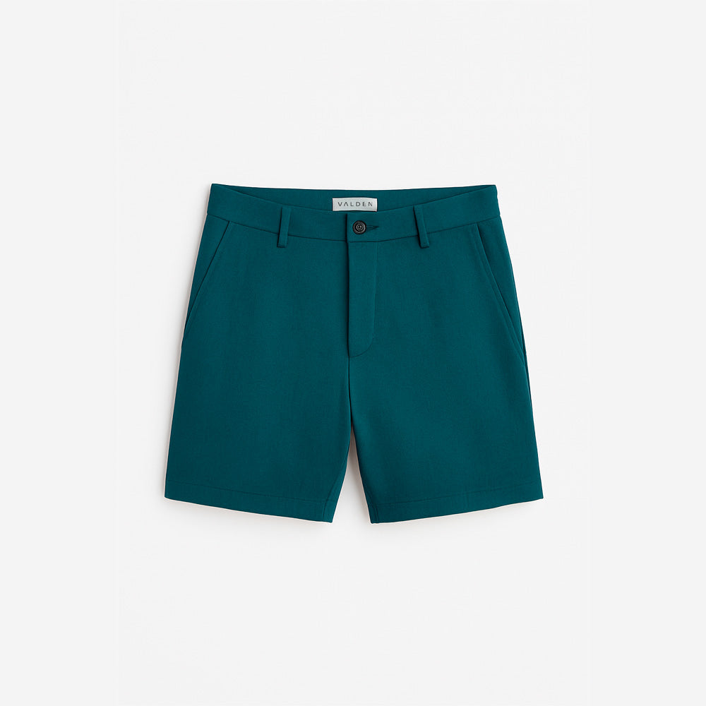 PIMA COTTON ELASTICATED SHORTS