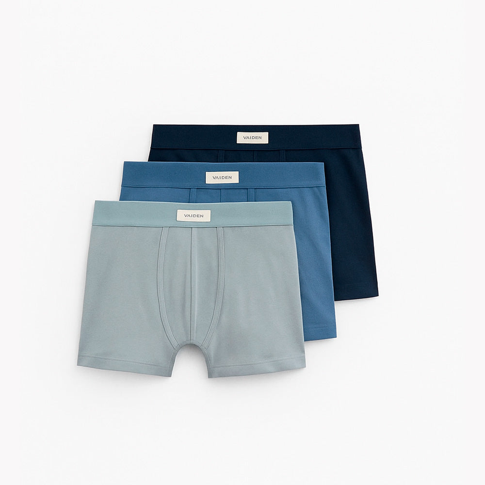 3-PACK COTTON BOXER BRIEFS