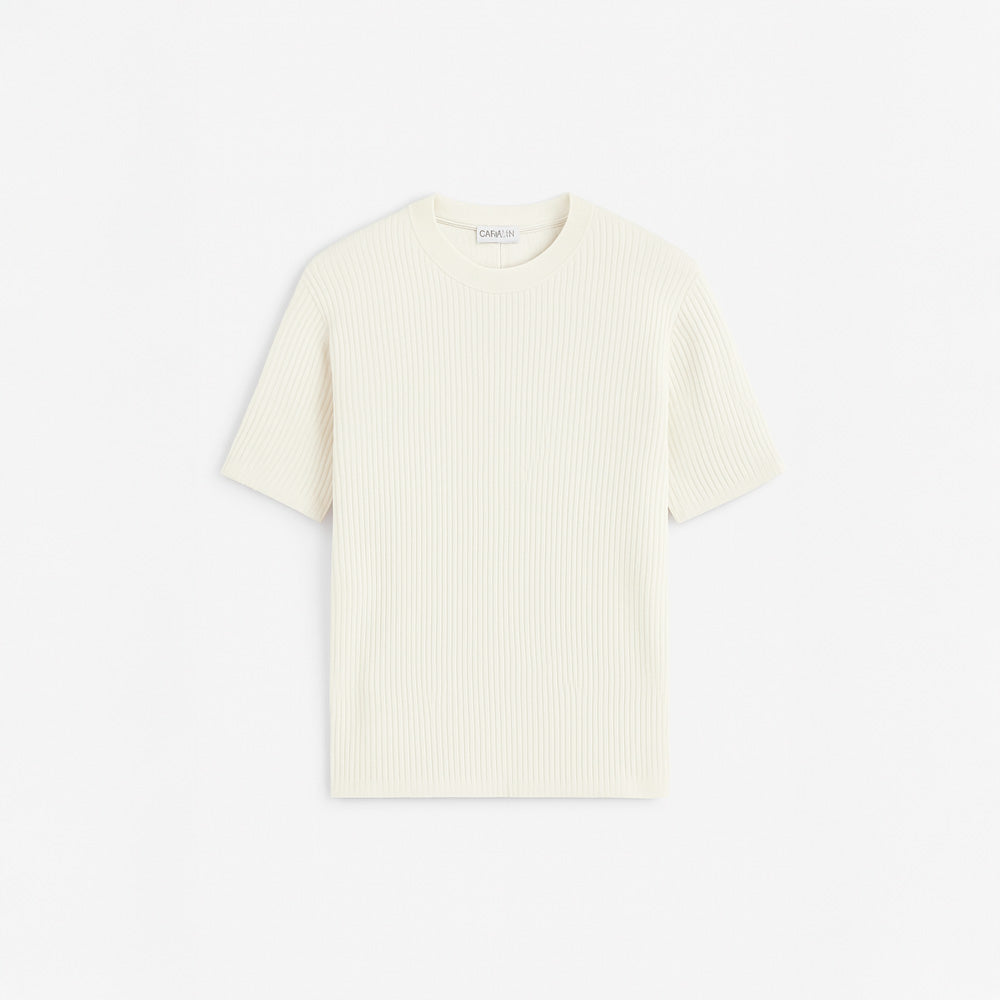 OPEN-KNIT T-SHIRT