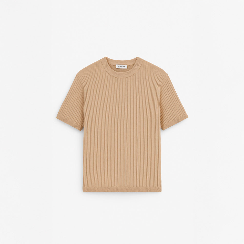 OPEN-KNIT T-SHIRT