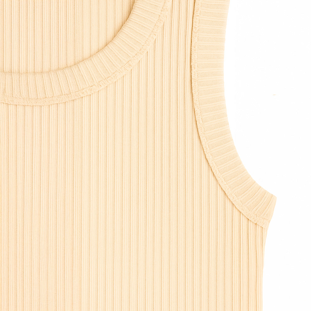 3-PACK SLIM RIBBED COTTON TANK TOP
